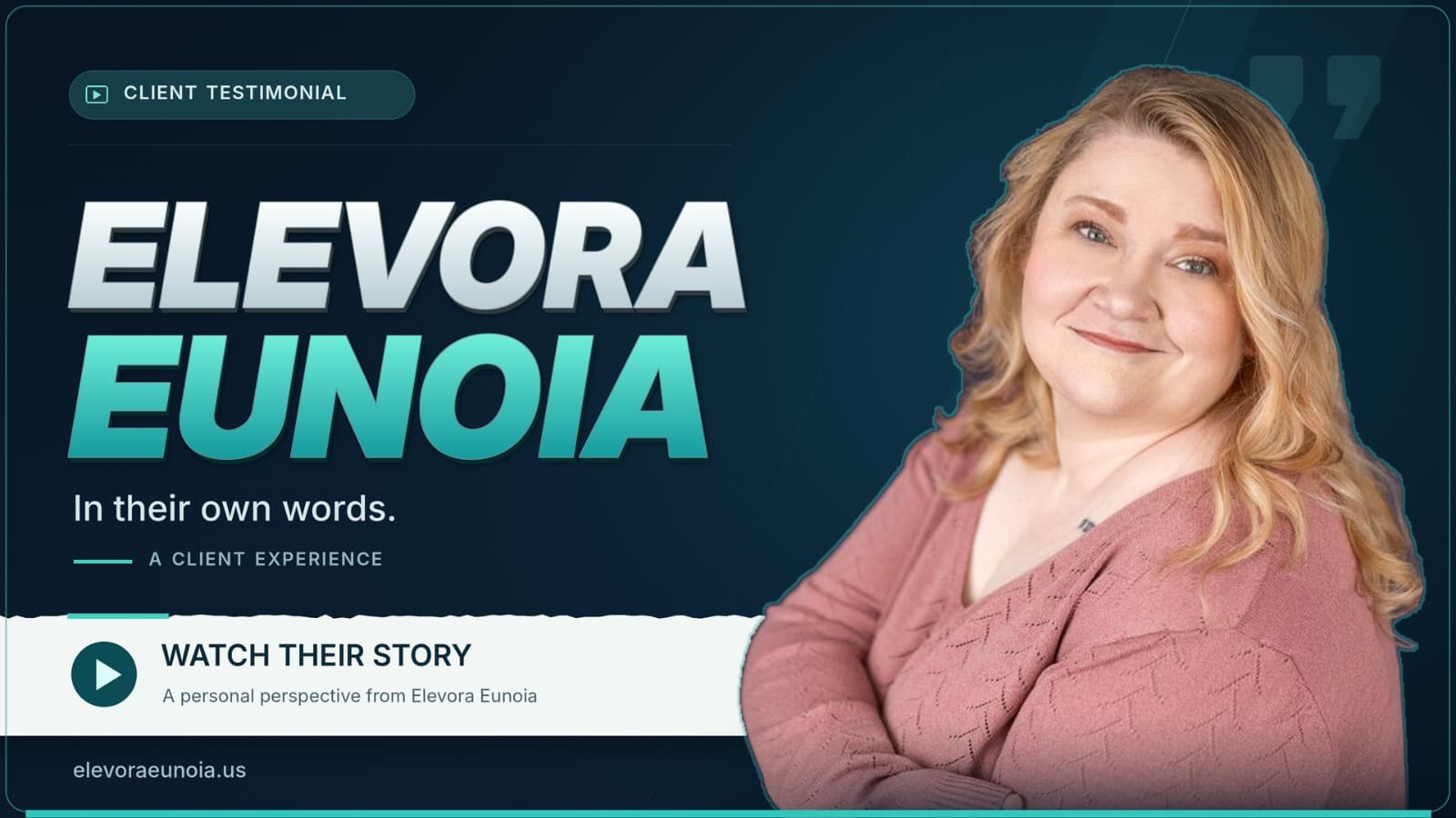 Samantha Stubbs (PMHNP-BC), Elevora Eunoia client testimonial