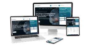 Professional medical website design example by May Medical Solutions – healthcare web design at work