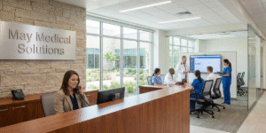 Medical staffing challenges faced by healthcare teams at May Medical Solutions in 2025