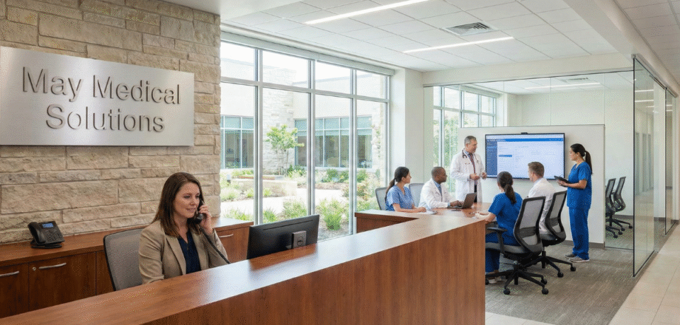 Medical staffing challenges faced by healthcare teams at May Medical Solutions in 2025