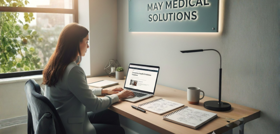 Content writing strategies for business websites by May Medical Solutions