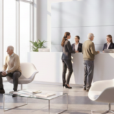 Clinic branding attract more patients through professional reception design and strong visual identity