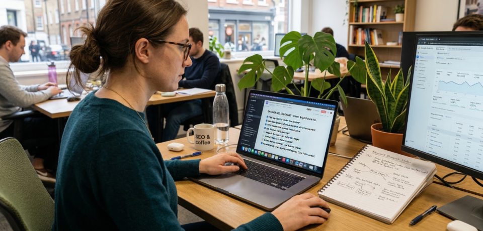 on-page seo improve website ranking and traffic through content and keyword optimization