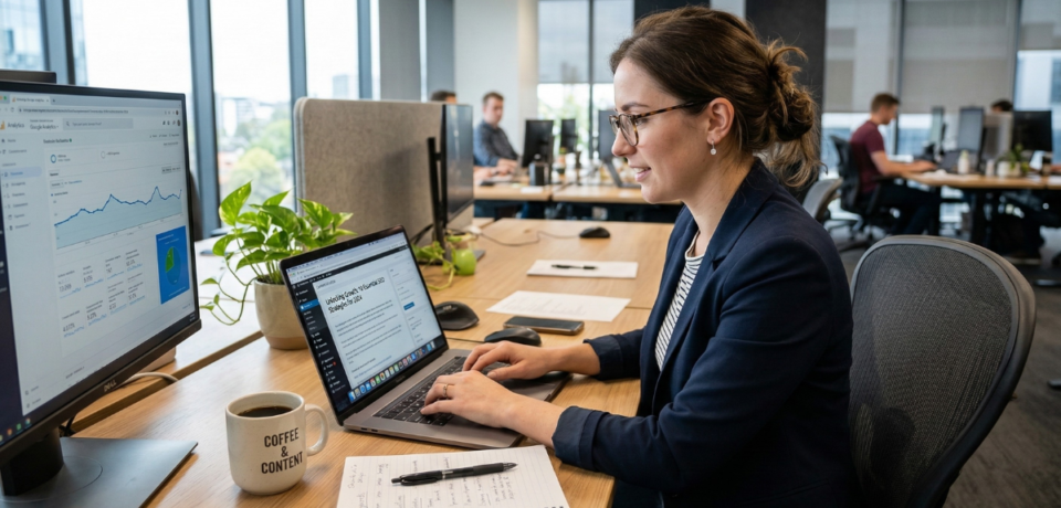 Content writing help businesses grow online through SEO blog strategy